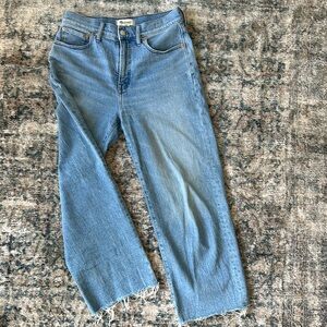 Madewell Perfect Vintage Wide Leg Crop Sz 28 LNWOT